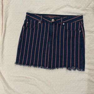 Striped Mini Skirt